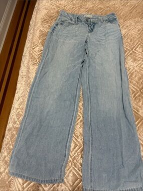 Rewash Light Blue Wide Leg Jeans